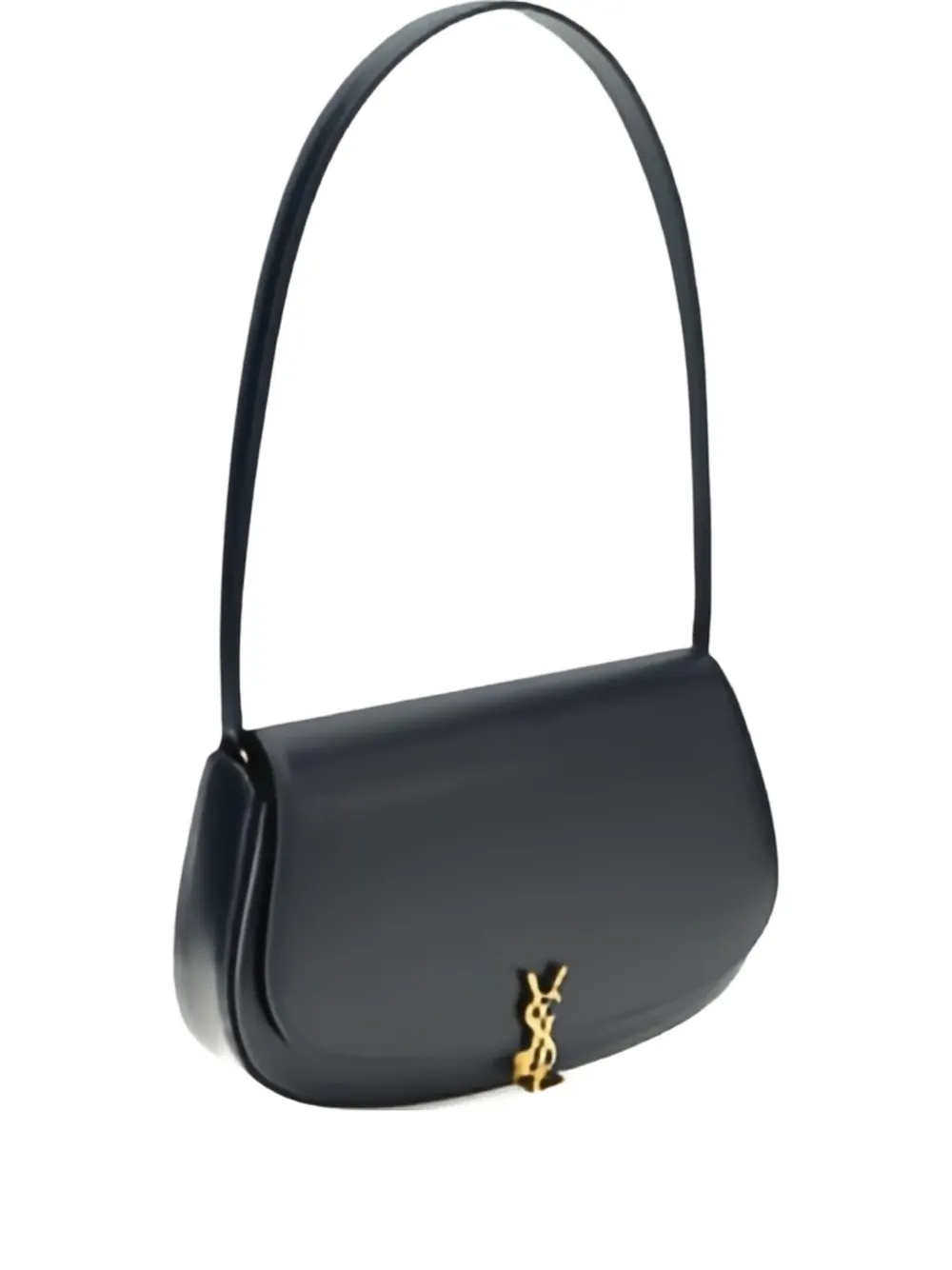 Saint Laurent Voltaire Mini Leather Shoulder Bag In Blue