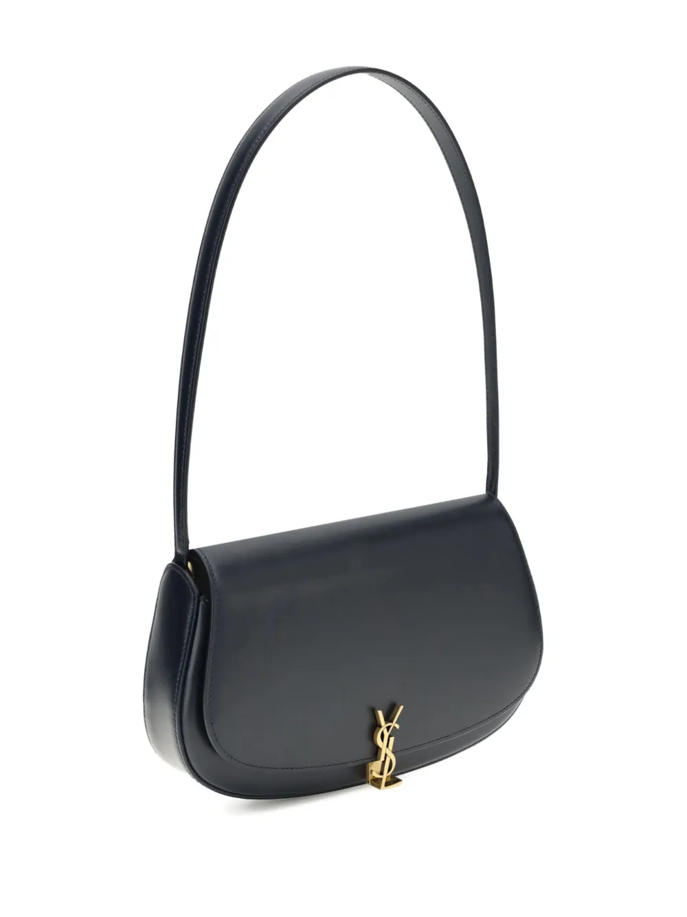 Saint Laurent Voltaire Mini Leather Shoulder Bag In Blue