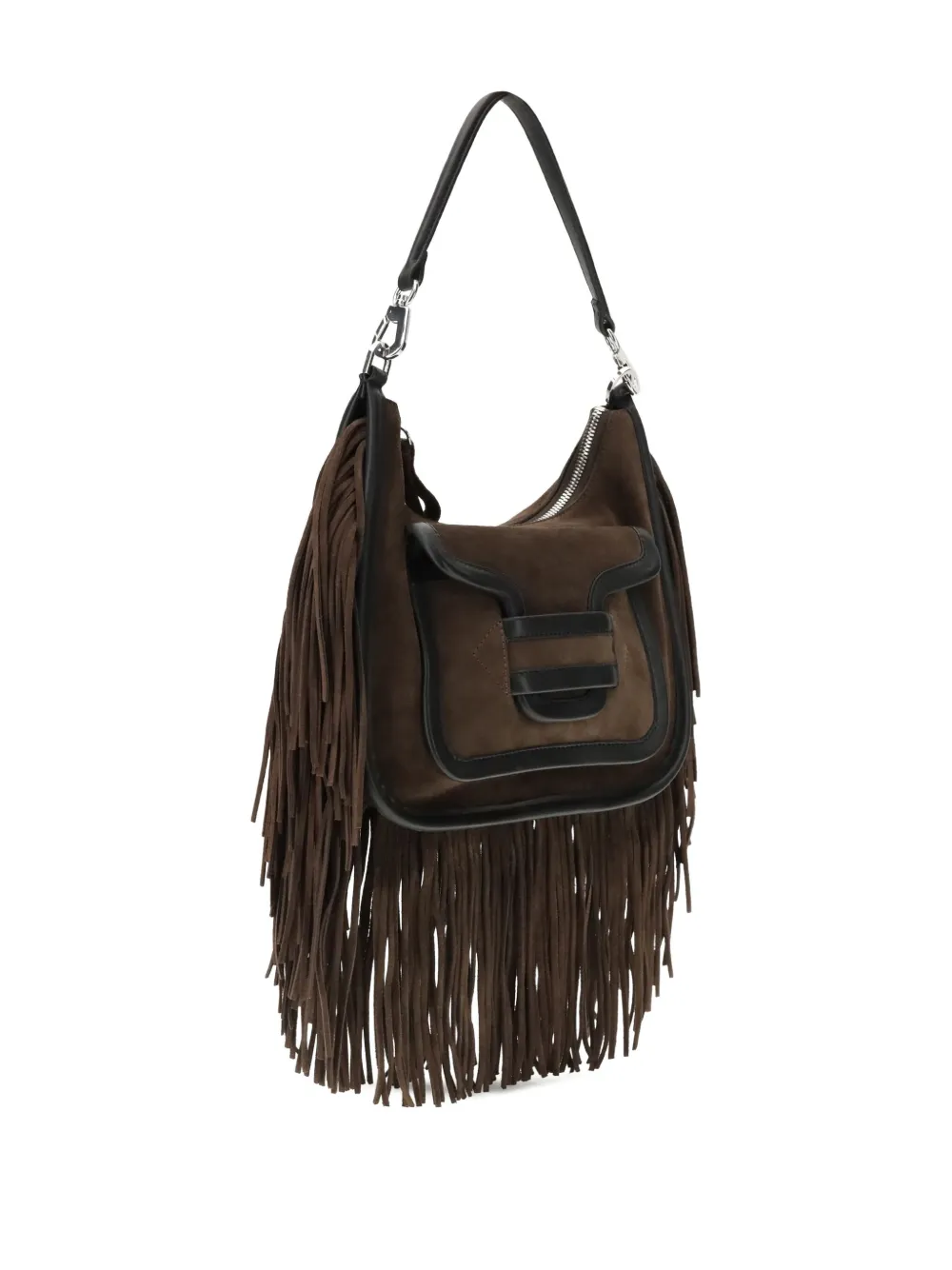  Pierre Hardy Alpha Day Miss Shoulder Bag - Brown 