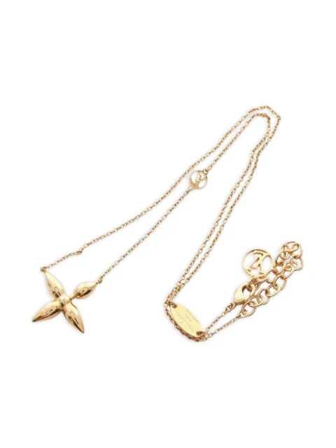 Louis Vuitton Pre-Owned collar de cadena Collier Louisette 2021