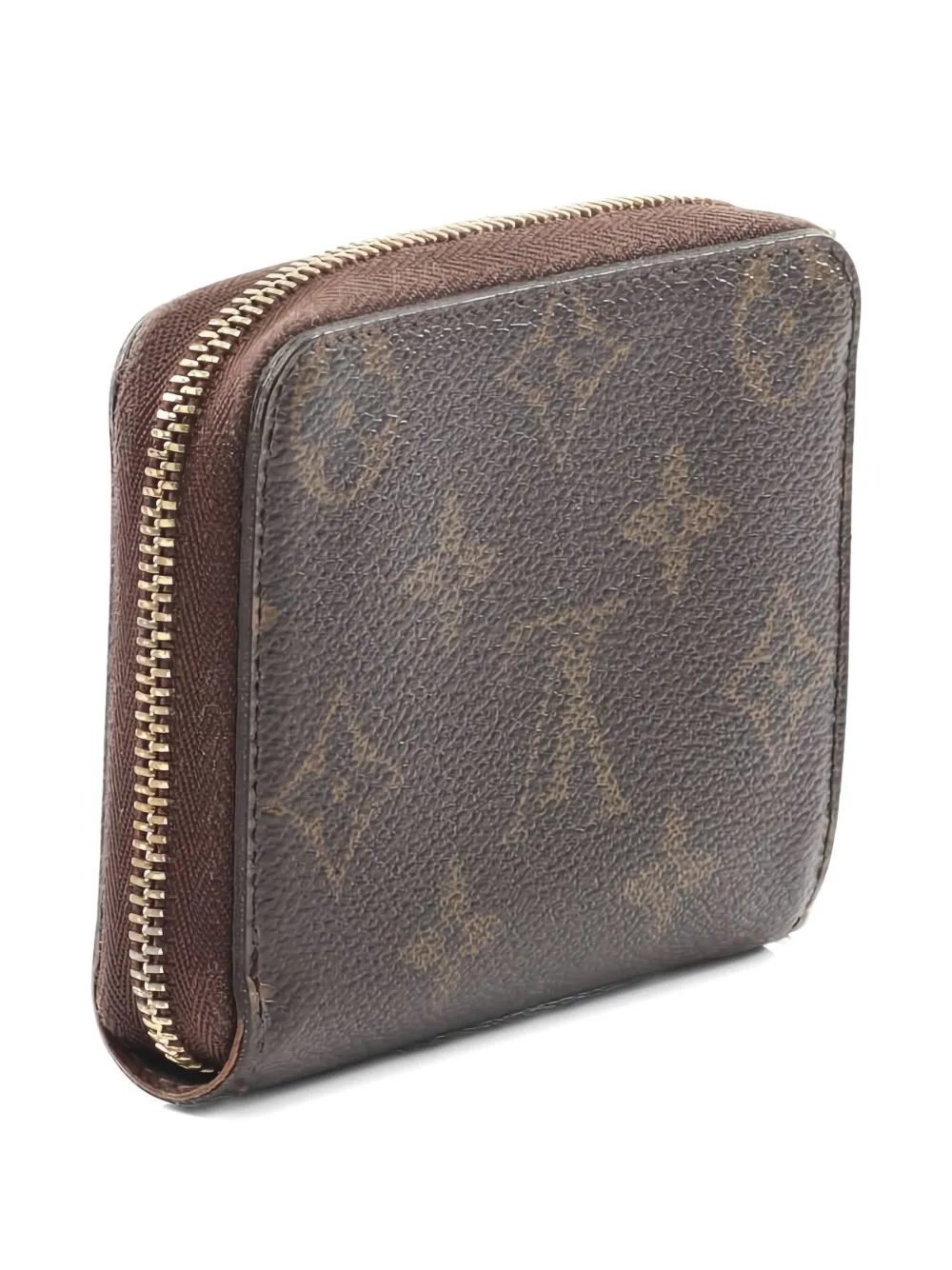 LOUIS VUITTON Pre-owned 2011 Monogram Zippy Coin Purse In Brown