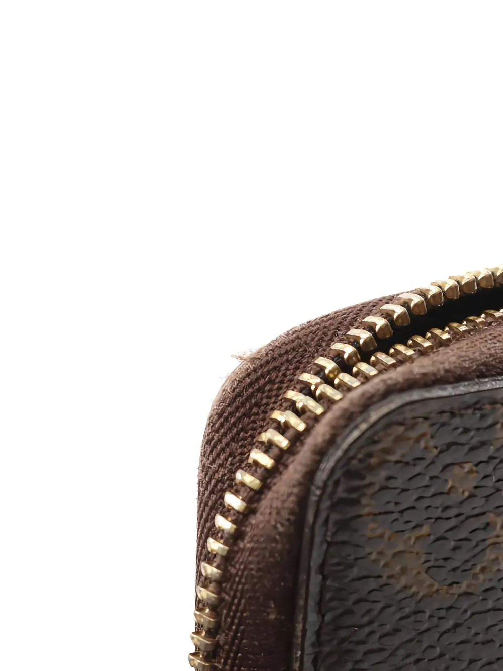 LOUIS VUITTON Pre-owned 2011 Monogram Zippy Coin Purse In Brown