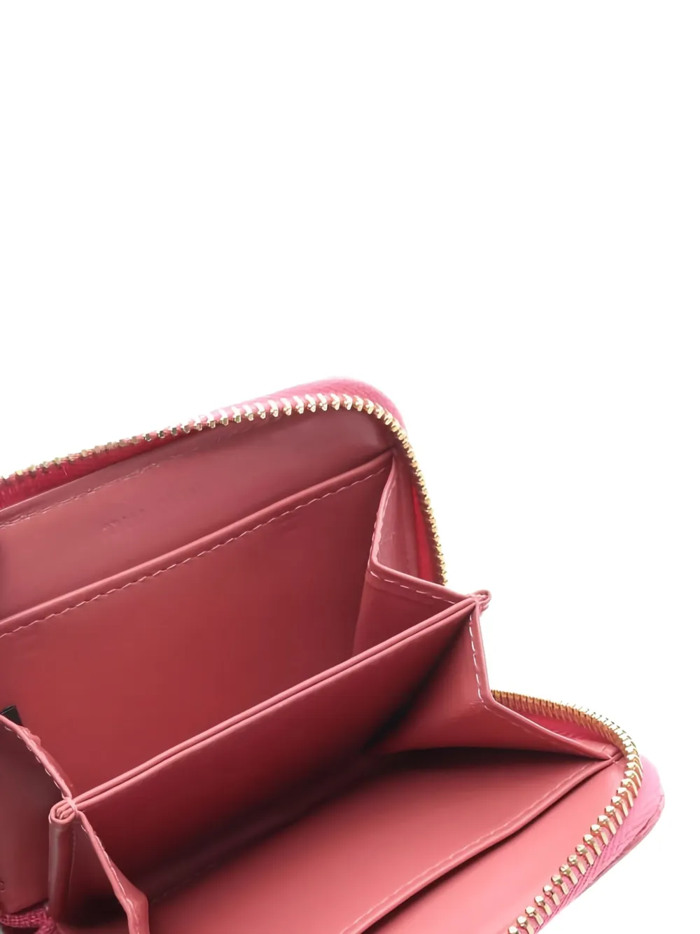 Pre-owned Miu Miu 2000s Zip Wallet In Pink