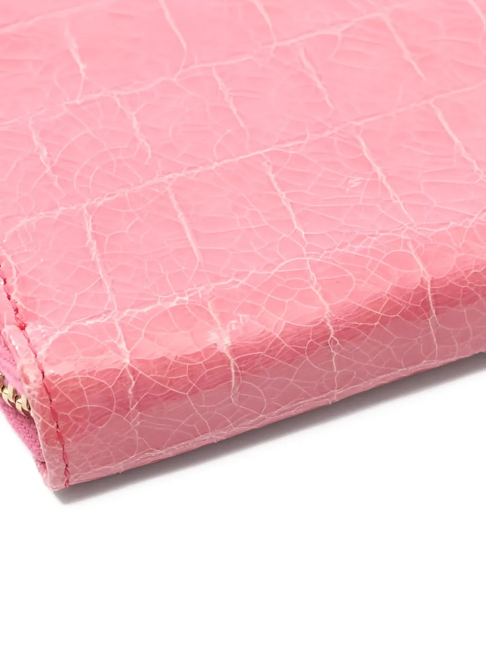 Pre-owned Miu Miu 2000s Zip Wallet In Pink