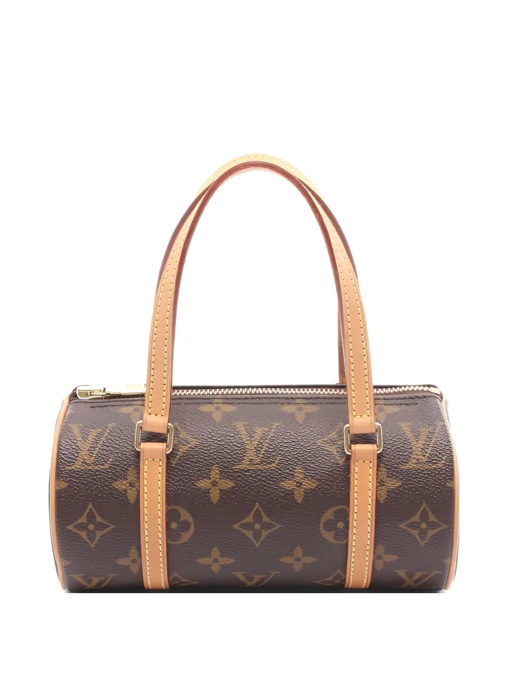 Louis Vuitton Pre-Owned 2003 モノグラム パピヨン ハンドバッグ ミニ - ブラウン Louis Vuitton Pre-Owned 2003 モノグラム パピヨン ハンドバッグ ミニ - ブラウン