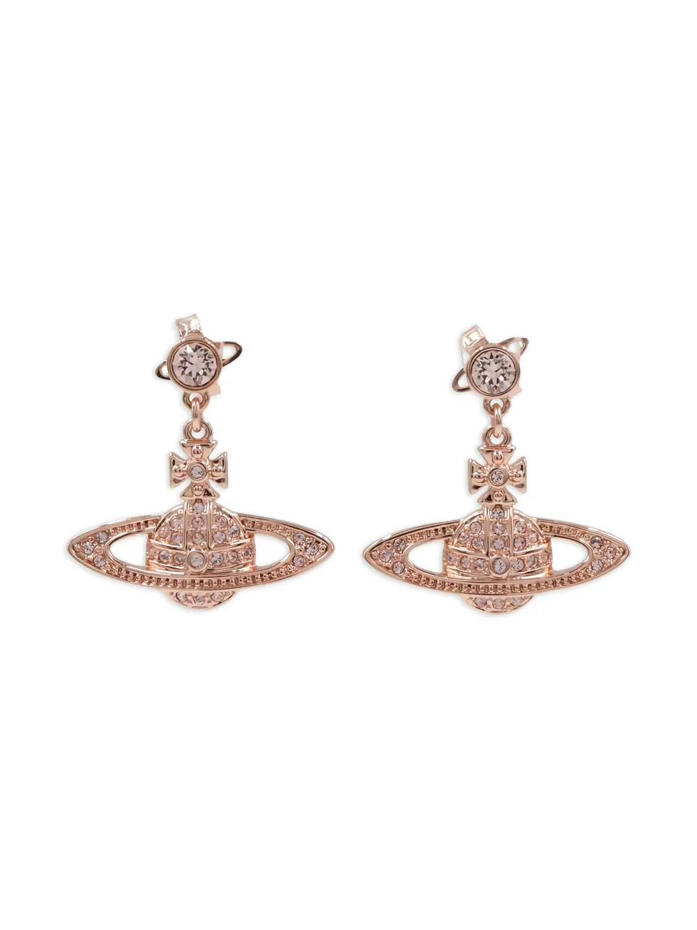 Vivienne Westwood Pre-Owned 2020s Orb ピアス - ピンク