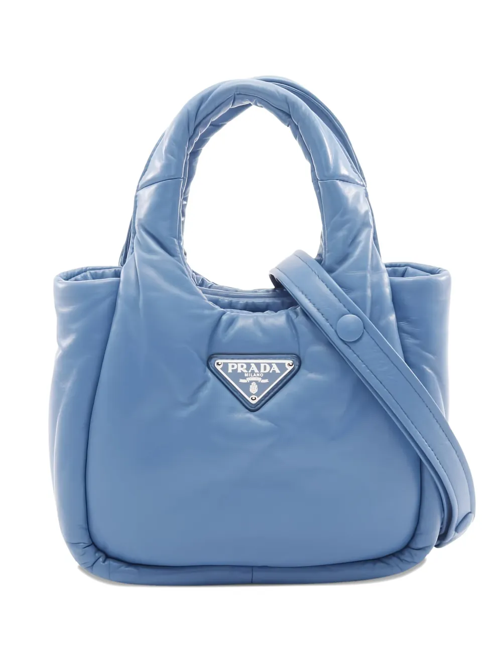 Prada Pre-Owned レザーハンドバッグ - ブルー Prada Pre-Owned レザーハンドバッグ - ブルー