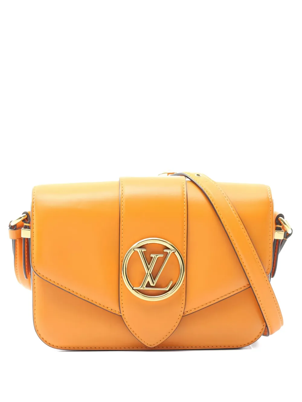 Louis Vuitton Pre-Owned 2021 LV ポン 9 ソフト PM ショルダーバッグ - オレンジ Louis Vuitton Pre-Owned 2021 LV ポン 9 ソフト PM ショルダーバッグ - オレンジ