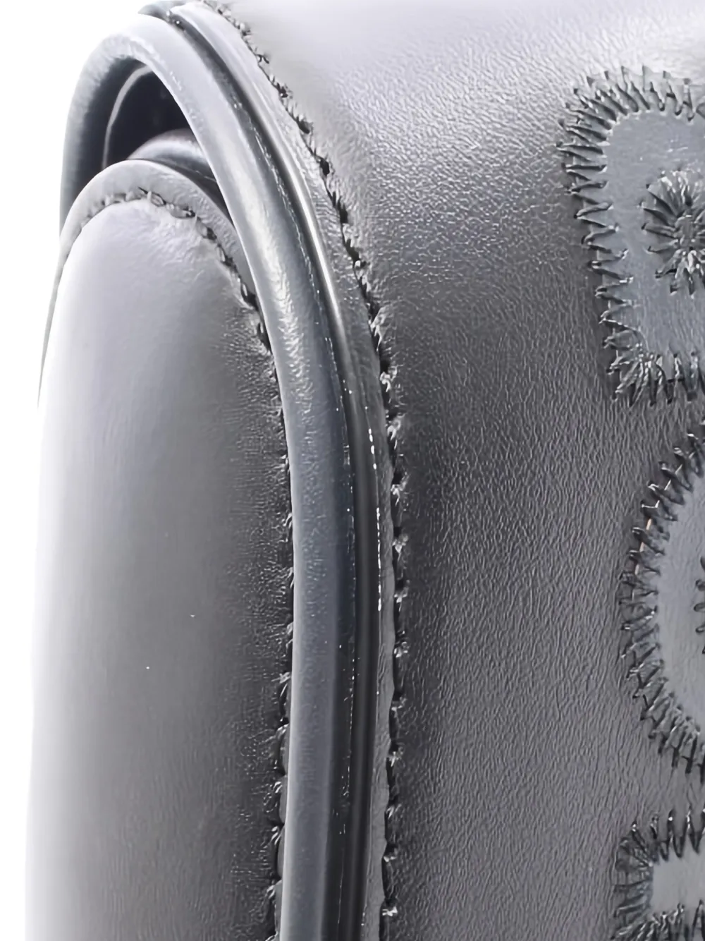 Pre-owned Dior 2010s Saddle Leather Belt Bag In Black