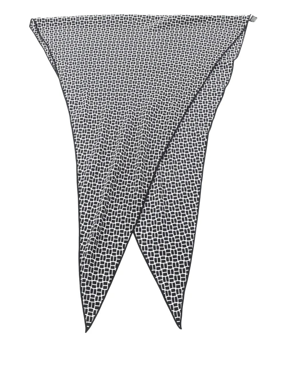 Hermès Pre-Owned 2000s Losange GM scarf | Black | Image 1