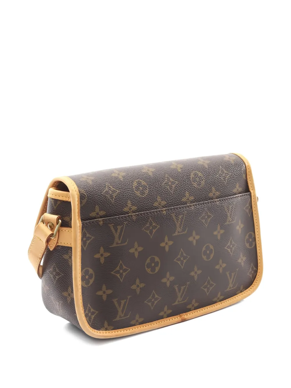Pre-owned Louis Vuitton 2002 Sologne Monogram Shoulder Bag In Brown