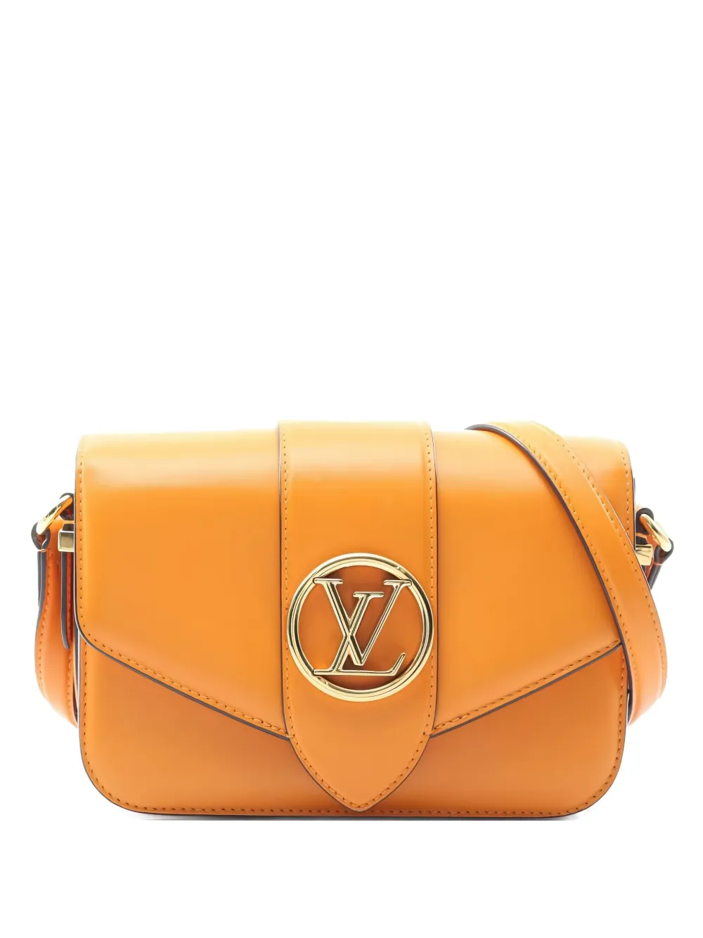 Louis Vuitton Pre-Owned 2010s LV ポンヌフ ショルダーバッグ - オレンジ Louis Vuitton Pre-Owned 2010s LV ポンヌフ ショルダーバッグ - オレンジ