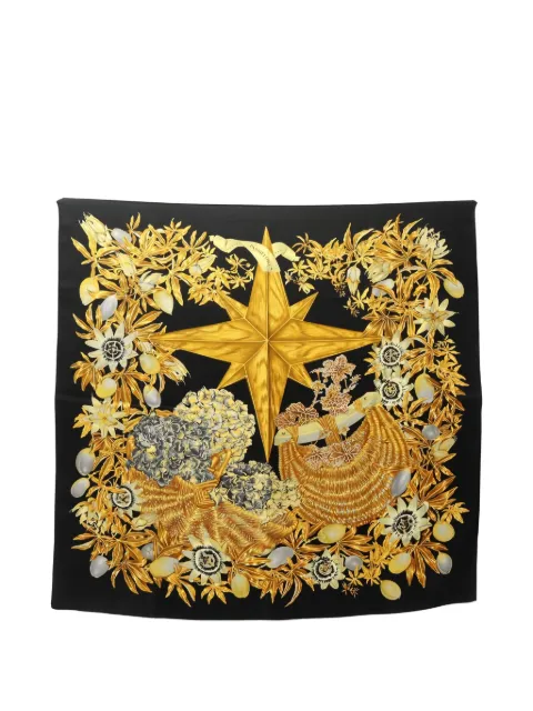 Hermès Pre-Owned foulard Carre90 Passiflores (années 2000)