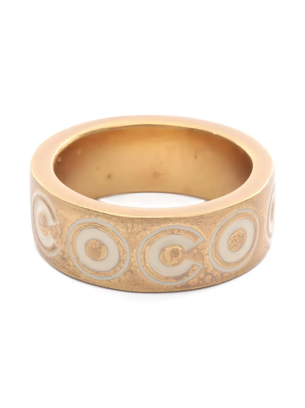 CHANEL Pre-Owned anillo Coco 1986-1988 | Image 2