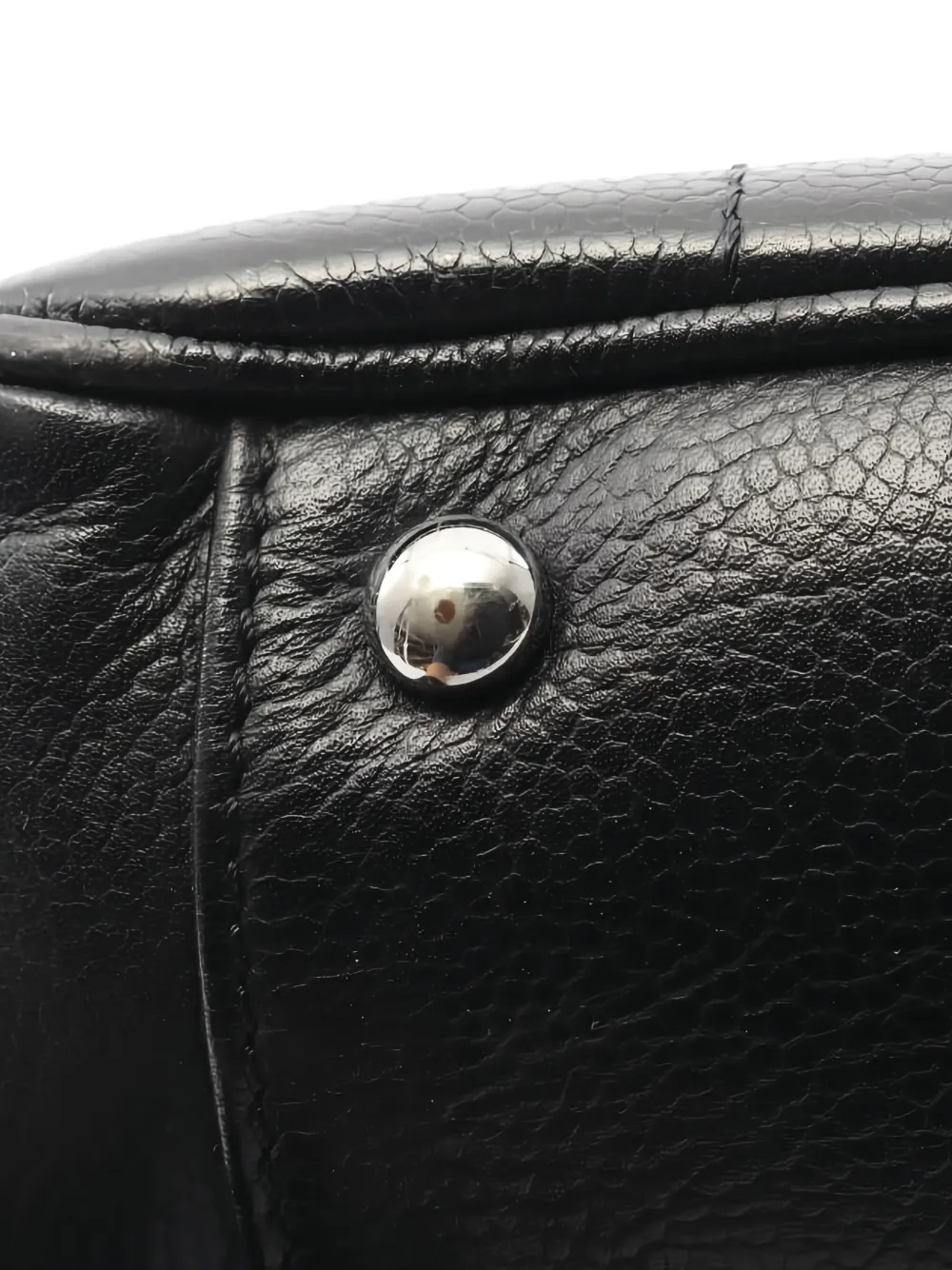 Pre-owned Chanel 2003-2004 Chocolate Bar Quilted Tote Bag In Black