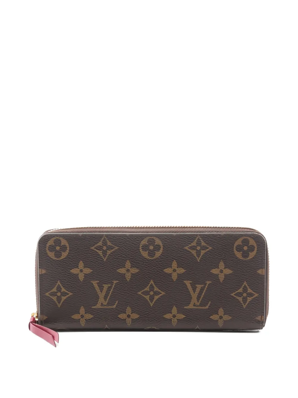 Louis Vuitton Pre-Owned 2018 クレマンス モノグラム レザー財布 - ブラウン Louis Vuitton Pre-Owned 2018 クレマンス モノグラム レザー財布 - ブラウン
