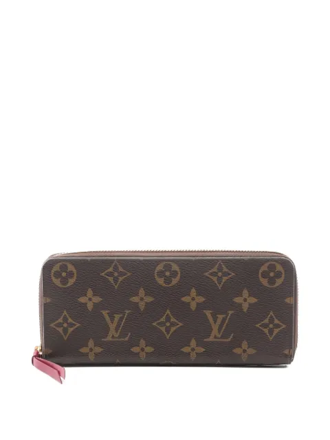 Louis Vuitton Pre-Owned 2018 Clemence monogram-pattern leather wallet