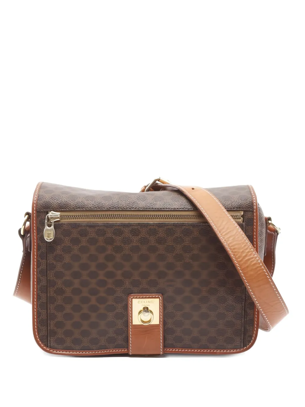 Celine Pre-Owned Borsa a spalla Macadam anni 2000 - Marrone