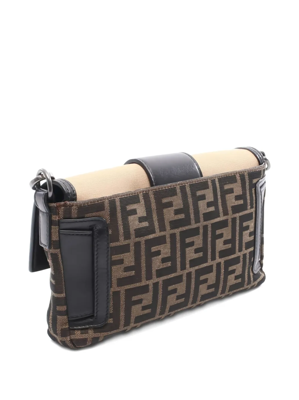 Fendi Pre-Owned 2010s leather-trim tote bag | Pre-Owned | Image 2