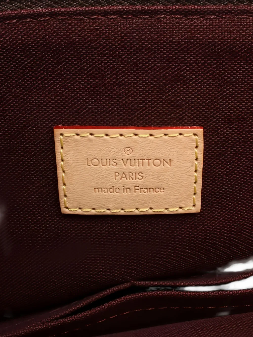 Pre-owned Louis Vuitton 2016 Monogram Iena Mm Shoulder Bag In Brown