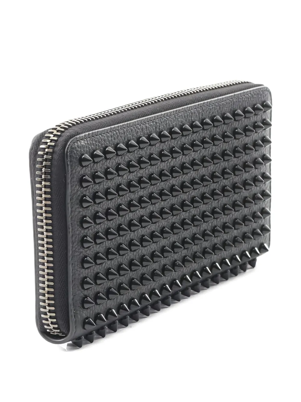 Christian Louboutin Pre-Owned 2010a Panettone around-zip wallet | Black | Image 1