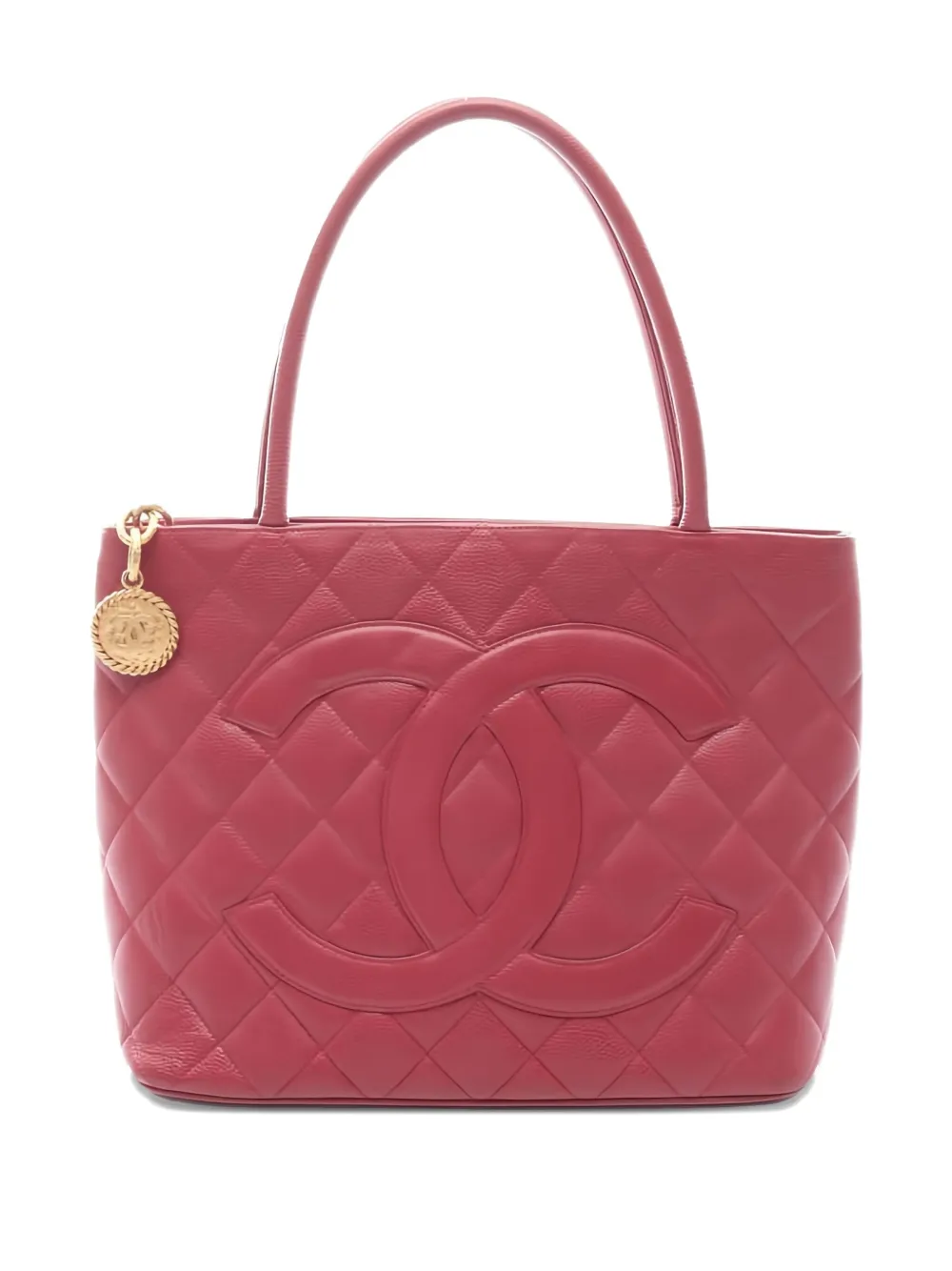 CHANEL Pre-Owned 2000-2002 マトラッセ ハンドバッグ - レッド CHANEL Pre-Owned 2000-2002 マトラッセ ハンドバッグ - レッド