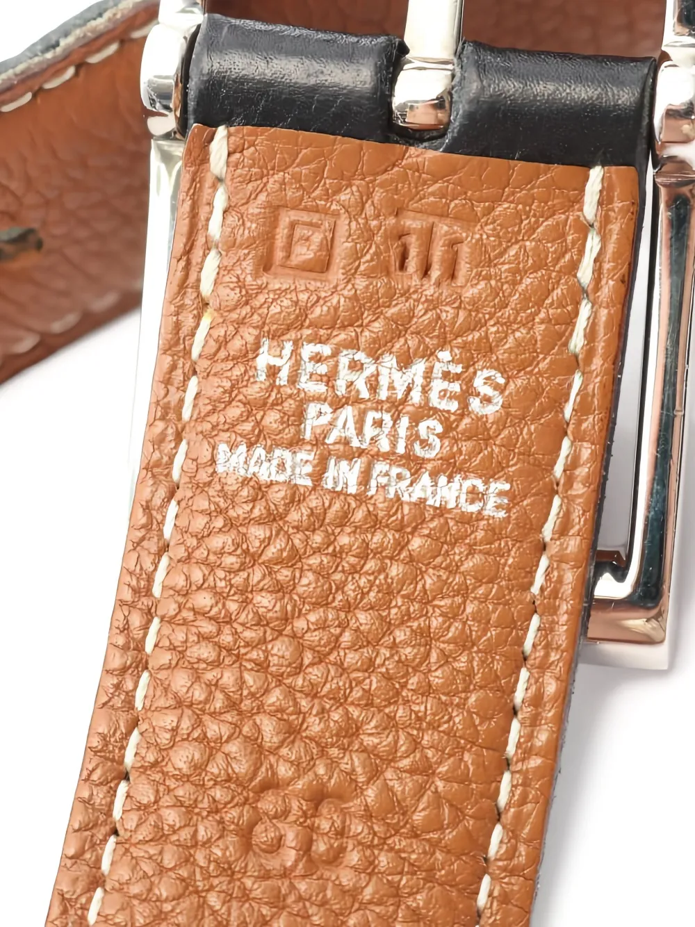 Hermès Pre-Owned 2002 leather belt | Image 2