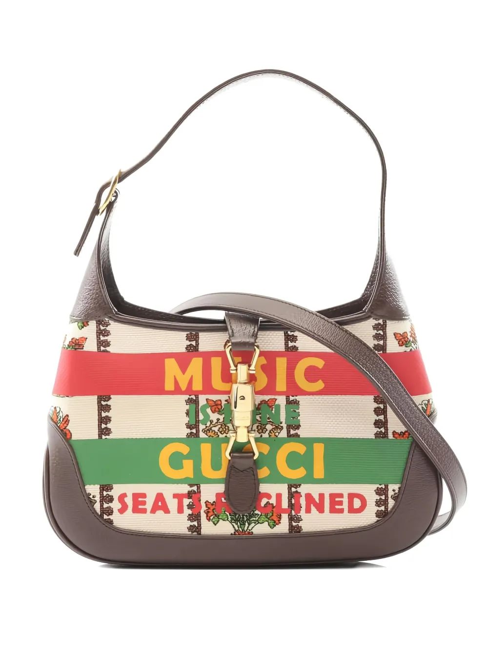 Gucci Pre-Owned 2010s Music Is Mine ショルダーバッグ - ニュートラル