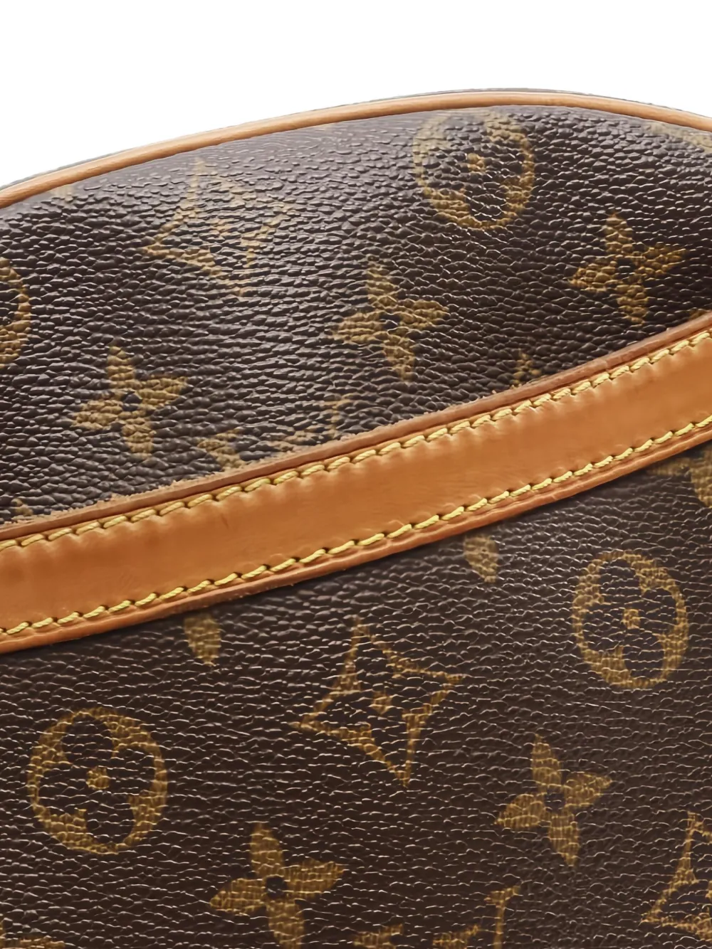 Pre-owned Louis Vuitton 2003 Blower Monogram-pattern Shoulder Bag In Brown