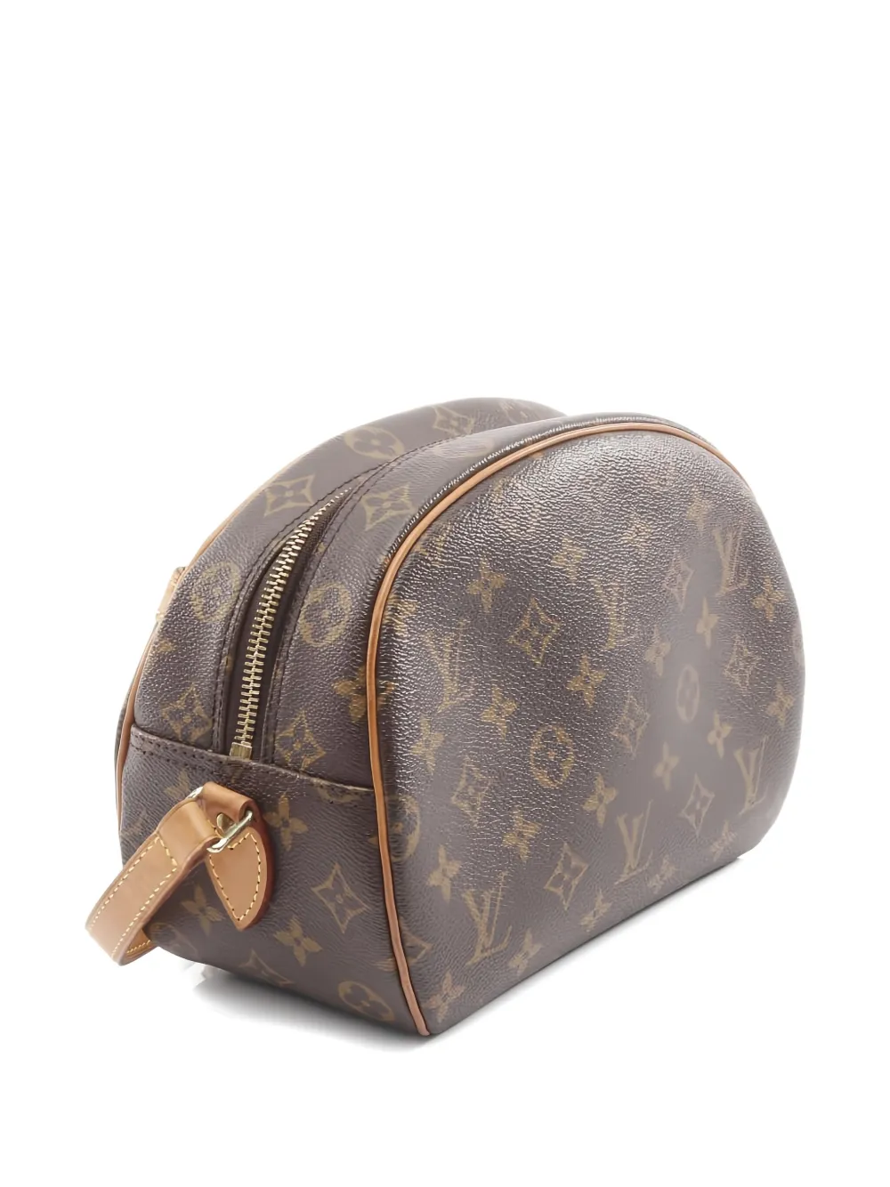 Pre-owned Louis Vuitton 2003 Blower Monogram-pattern Shoulder Bag In Brown