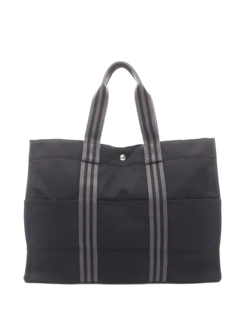 Hermès Pre-Owned tote a rayas