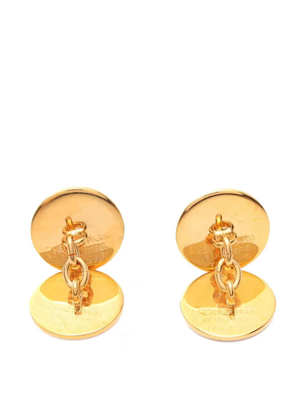 Hermès Pre-Owned 2010s round cufflinks | Image 2