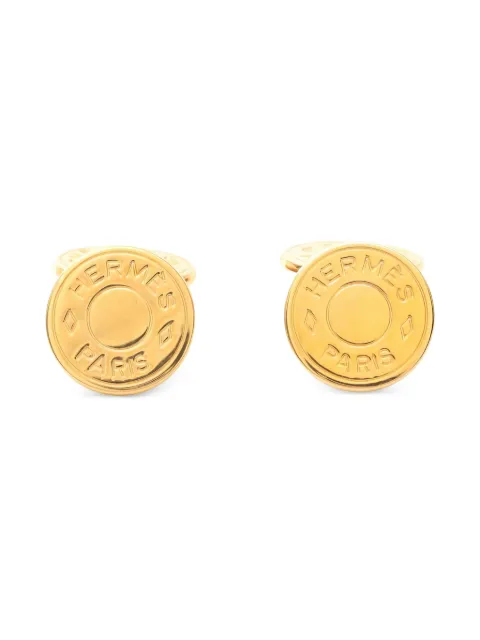 Hermès Pre-Owned mancuernillas redondas 2010