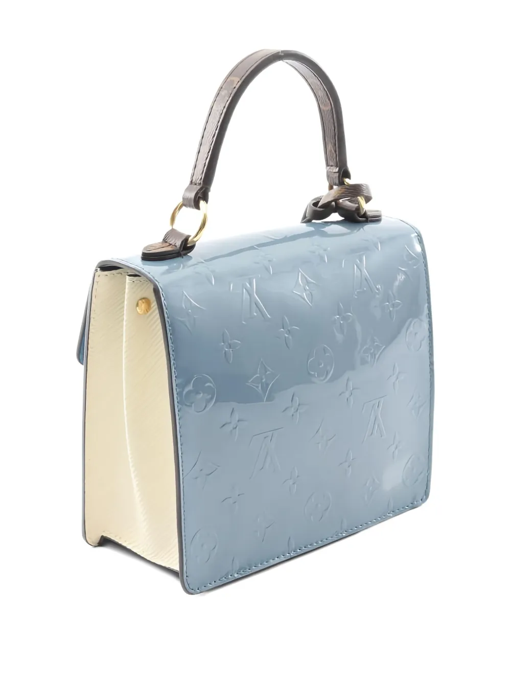 Pre-owned Louis Vuitton 2019 Spring Street Pm Monogram Handbag In Blue