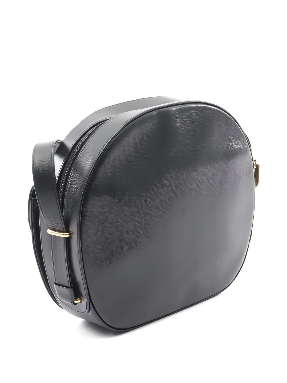 Pre-owned Cartier 2000s Saphire Line Shoulder Bag In Black