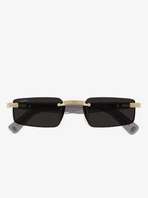 Cartier Eyewear Rahmenlose Sonnenbrille