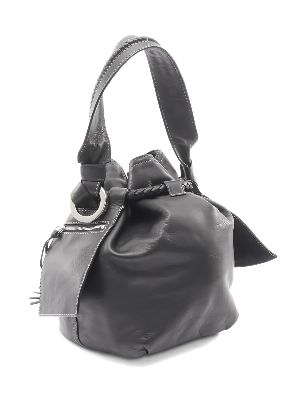Givenchy Pre-Owned 2000s 4G drawstring tassel bucket bag | Image 2