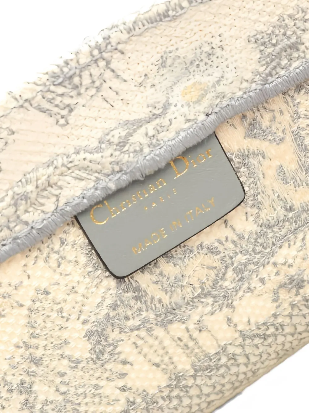 Pre-owned Dior 2000s Medium Book Tote Bag In Neutral