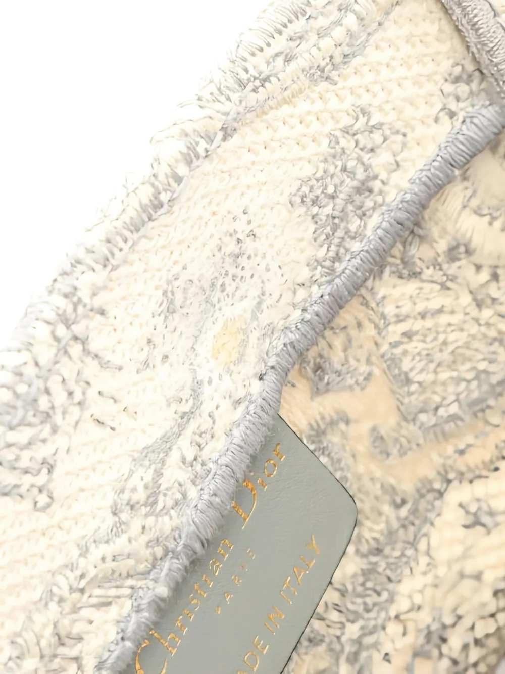 Pre-owned Dior 2000s Medium Book Tote Bag In Neutral