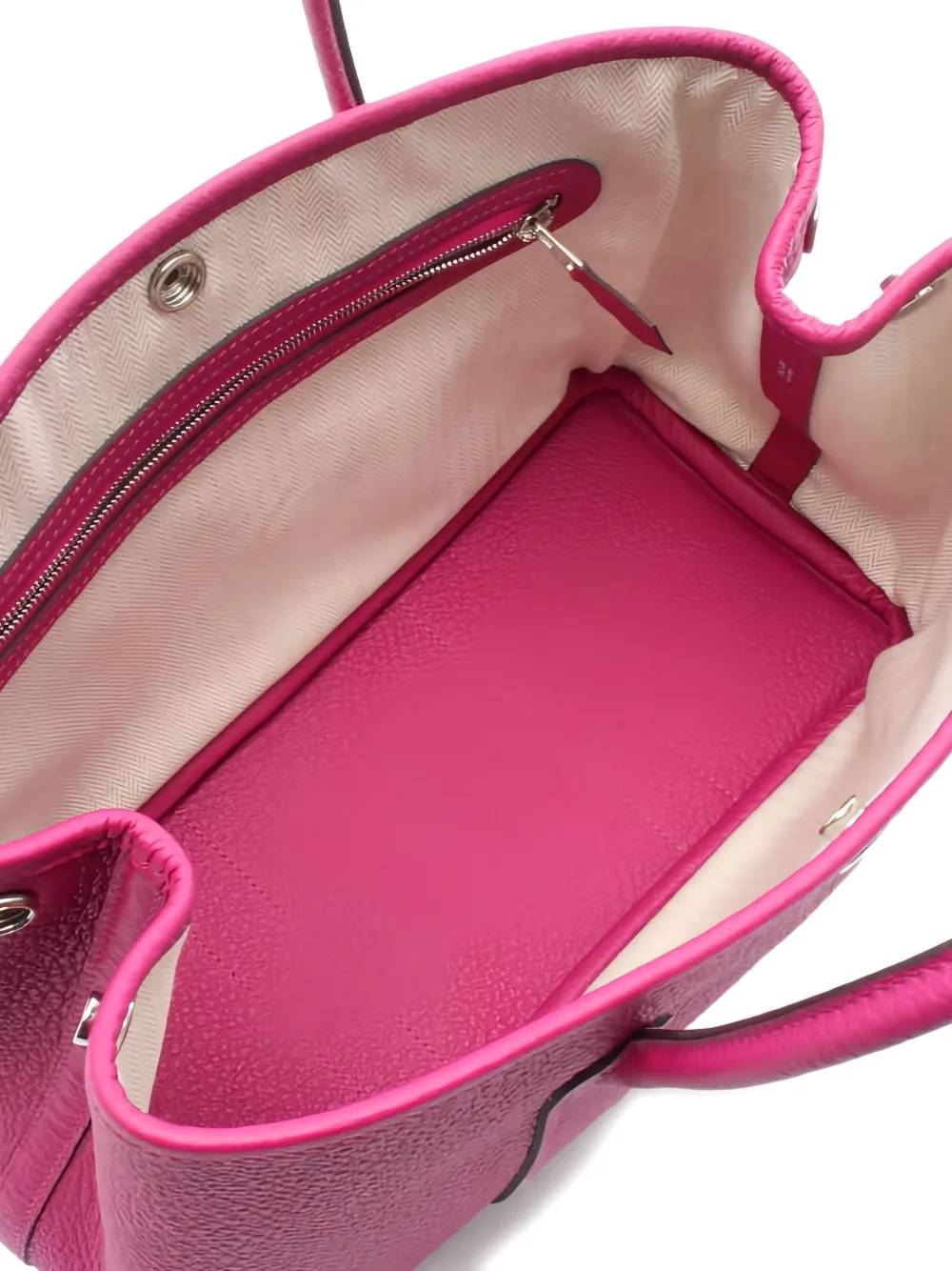 Pre-owned Hermes 2017 Garden Party Tote Bag In Pink
