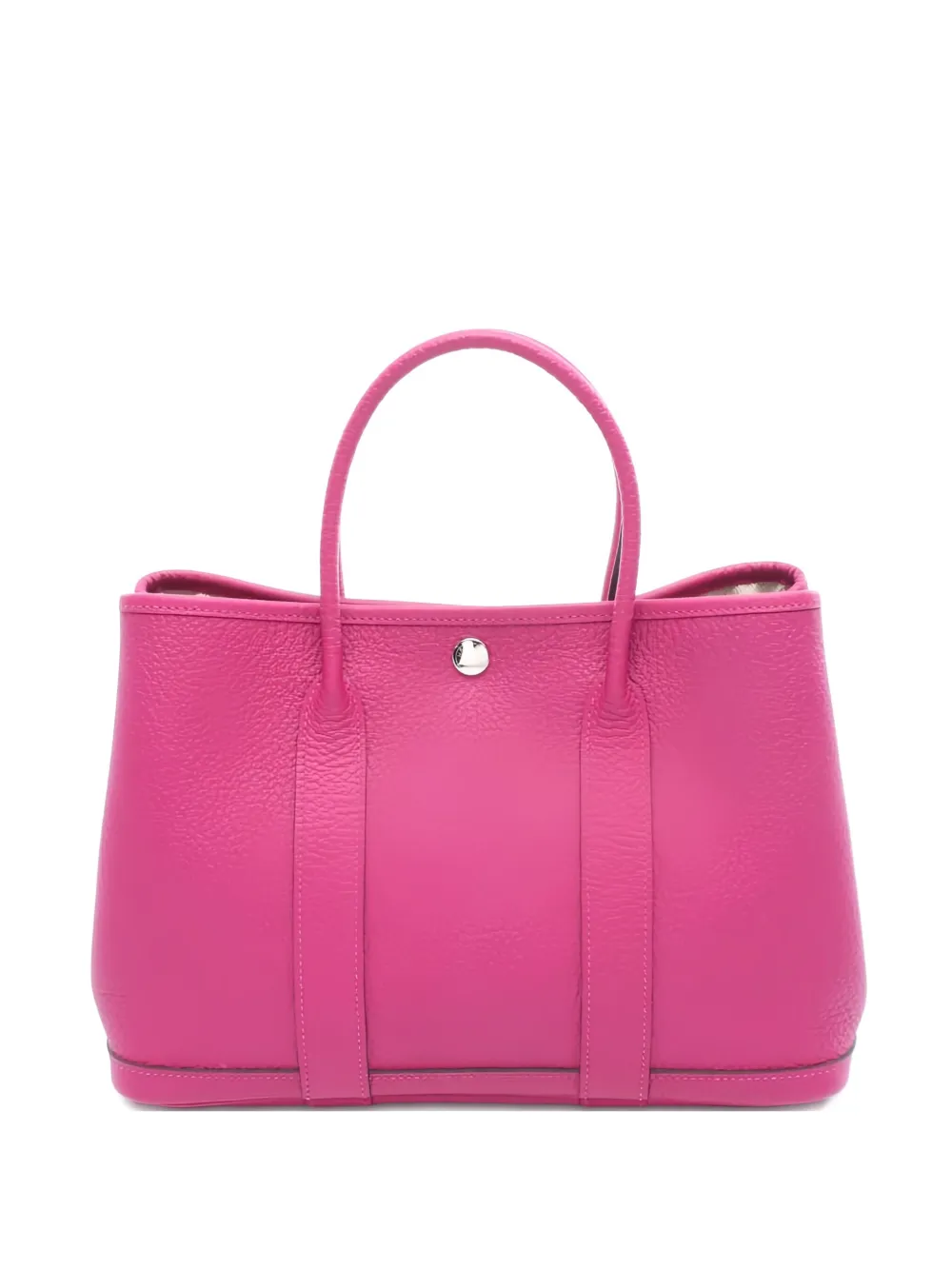 Pre-owned Hermes 2017 Garden Party Tote Bag In Pink