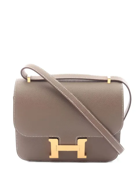 Hermès Pre-Owned sac porté épaule Constance 3 avec H en métal format mini (2024)