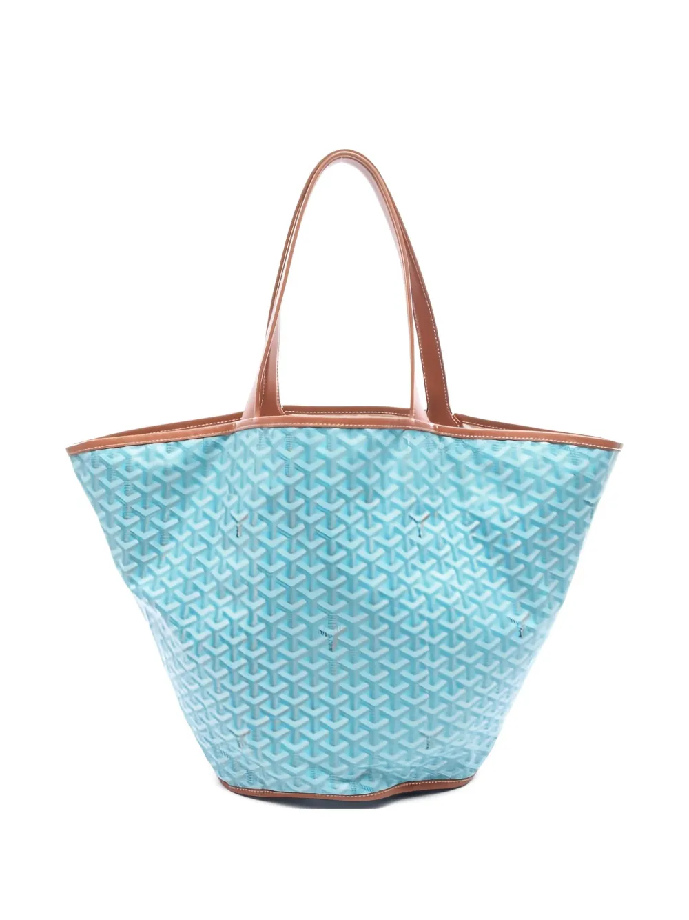 Goyard Pre-Owned 2010s Bellara MM reversible shoulder bag - Toni neutri