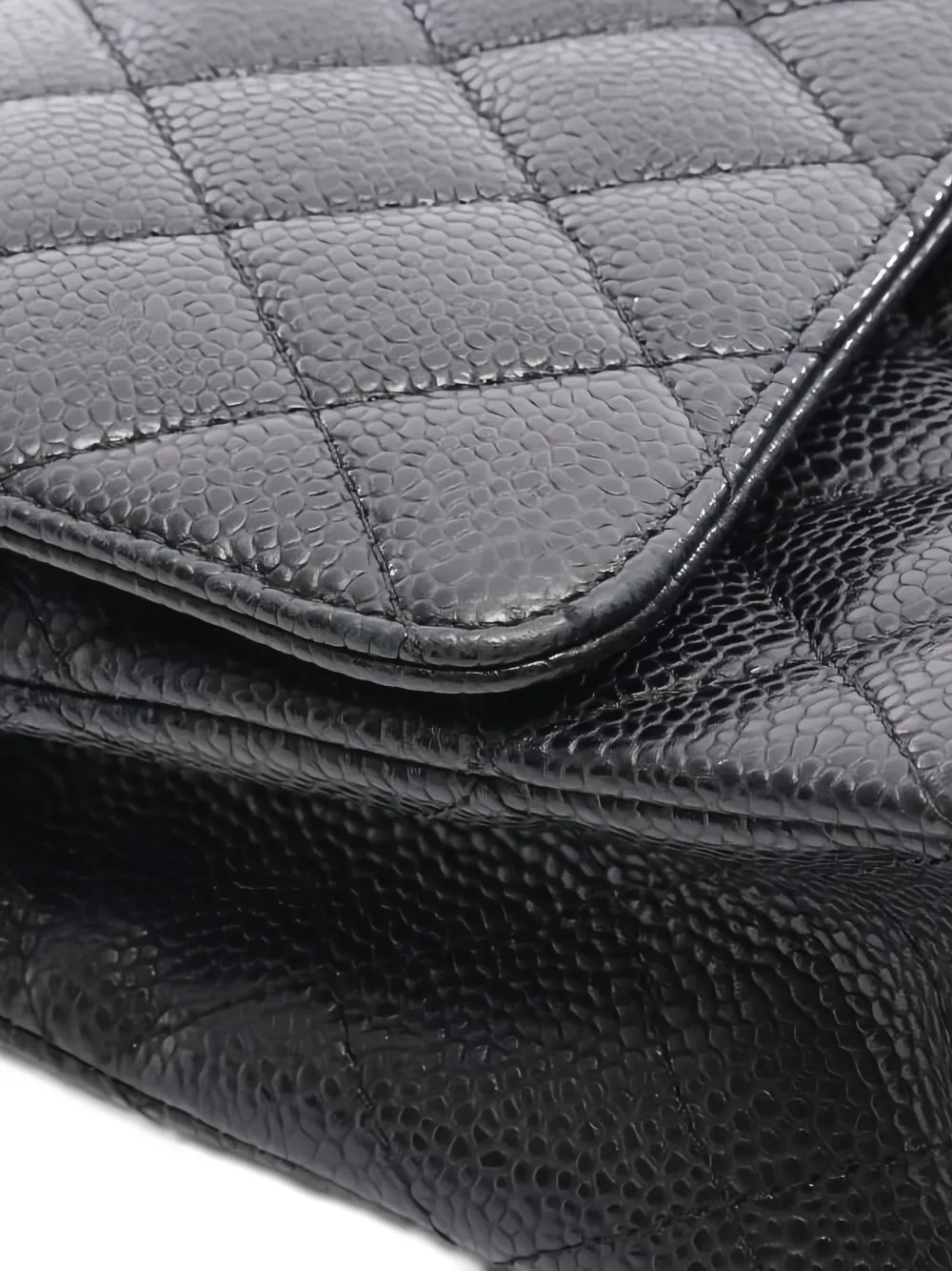 Pre-owned Chanel 2010-2011 Quilted Flap Shoulder Bag In Black