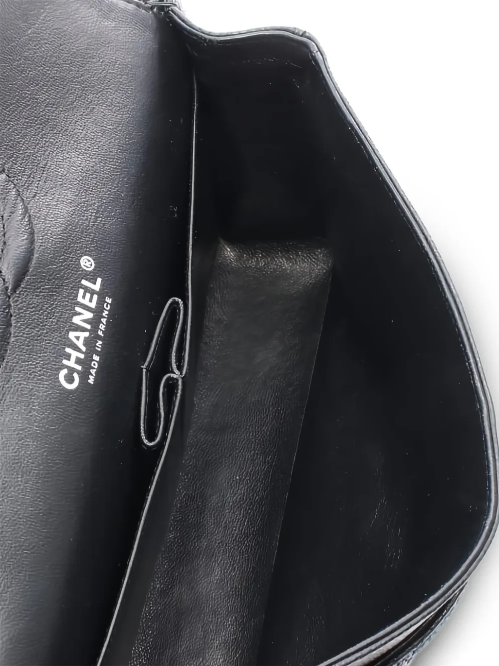 Pre-owned Chanel 2010-2011 Quilted Flap Shoulder Bag In Black