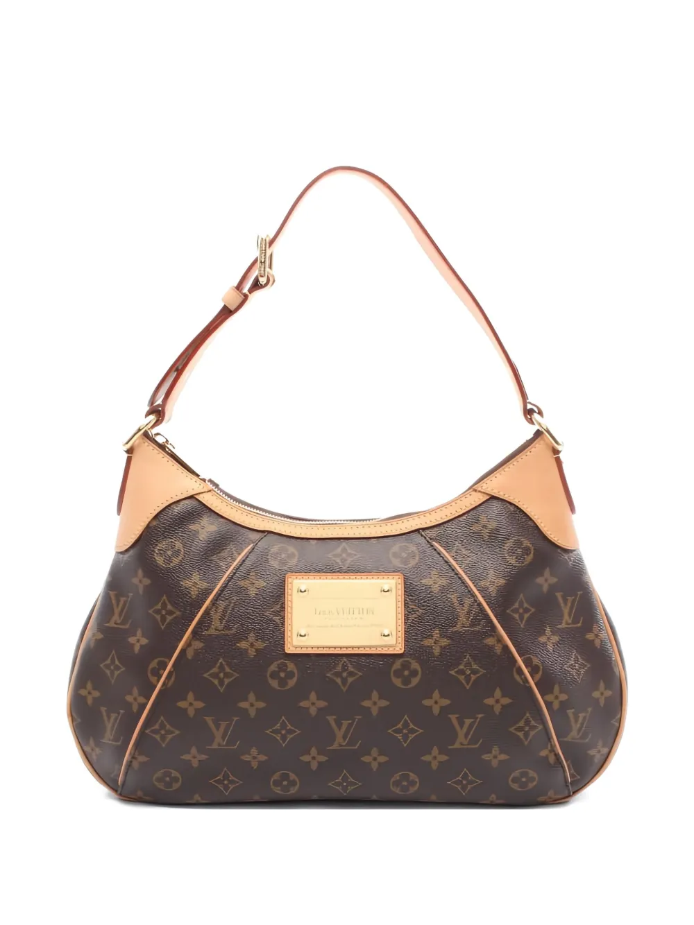 Louis Vuitton Pre-Owned 2011 テムズ GM モノグラム ショルダーバッグ - ブラウン