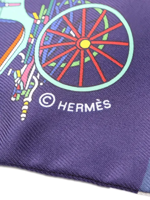 Hermès Pre-Owned Voitures Exquises scarf