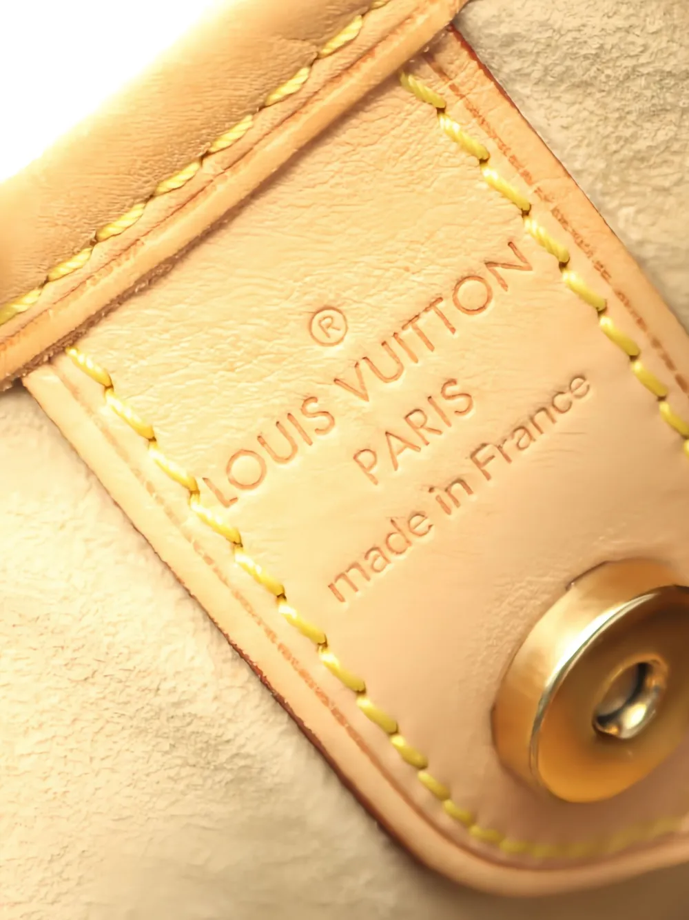 Pre-owned Louis Vuitton 2007 Galliera Gm Monogram Shoulder Bag In Brown