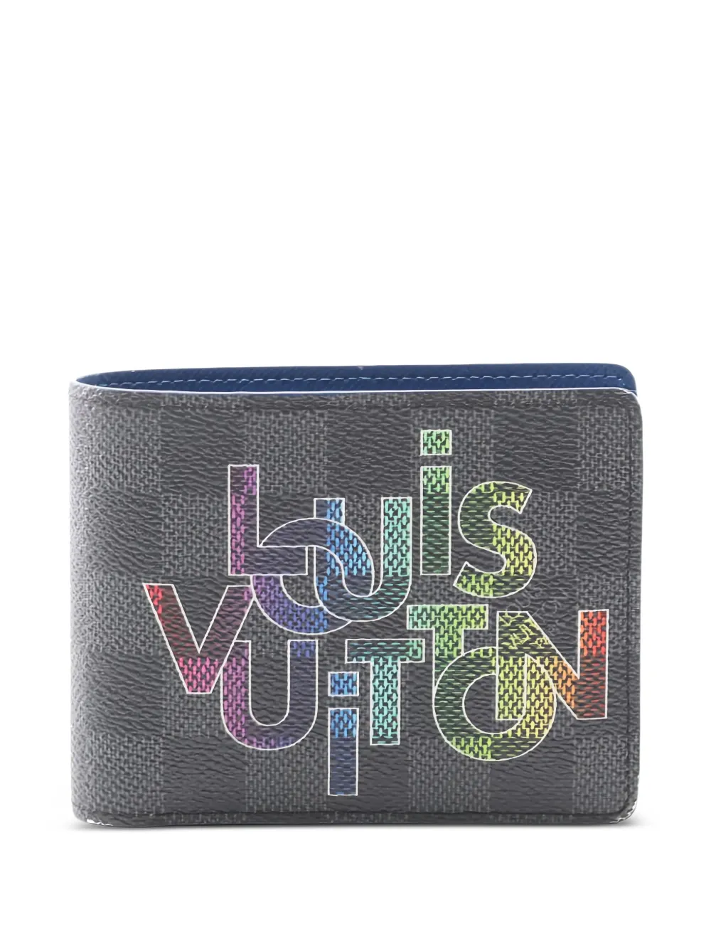 Louis Vuitton Pre-Owned 2020s Damier graphite bi-fold wallet | Grey | Image 1