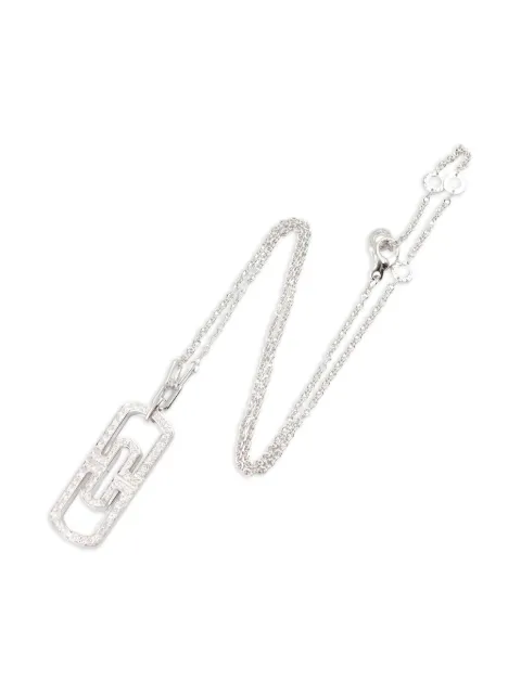 Bvlgari Pre-Owned collar Parentesi en oro blanco de 18kt con diamante 2010